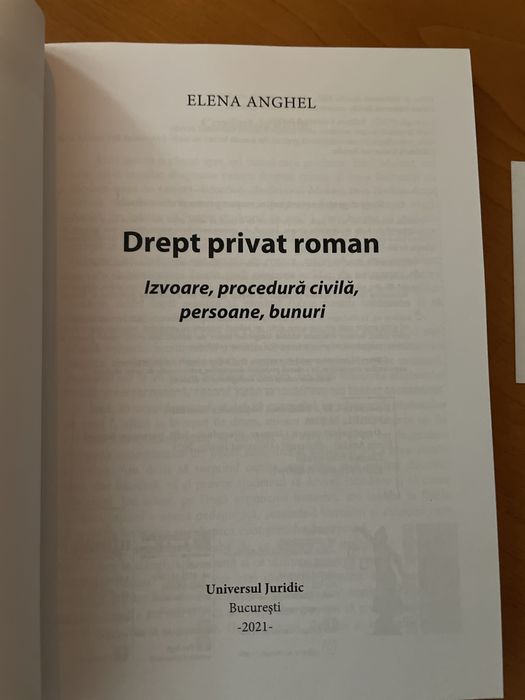 Drept roman - Elena Anghel
