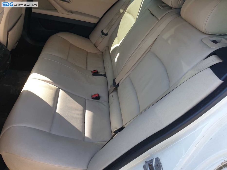 Interior Piele Crem cu Incalzire Scaune Fata si Bancheta Spate Sezut cu Spatar BMW Seria 5 F11 2009 - 2017 [C5278] [C5279] [C5280]