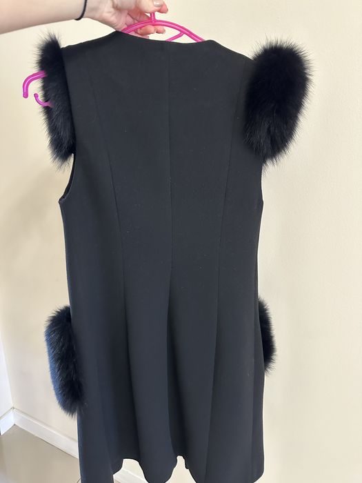 Vesta cu blana naturala