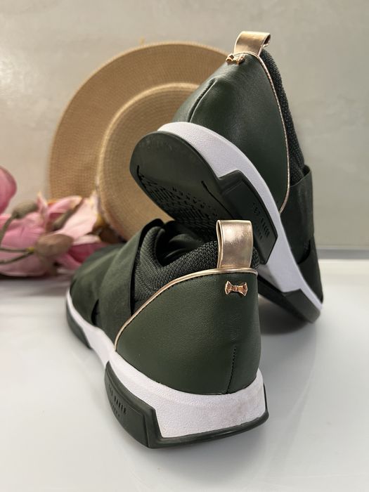 Ted Baker дамски/детски обувки кожа с плат