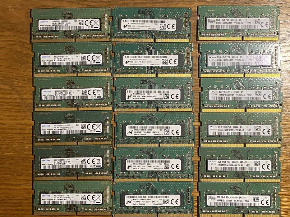 8 GB DDR4 Memorii Laptop PC4-2666