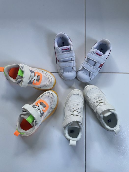 Лот детски обувки zara hm diadora