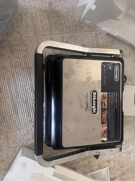 DeLonghi MultiGrill 900 — жаңа, ұсталмаған!