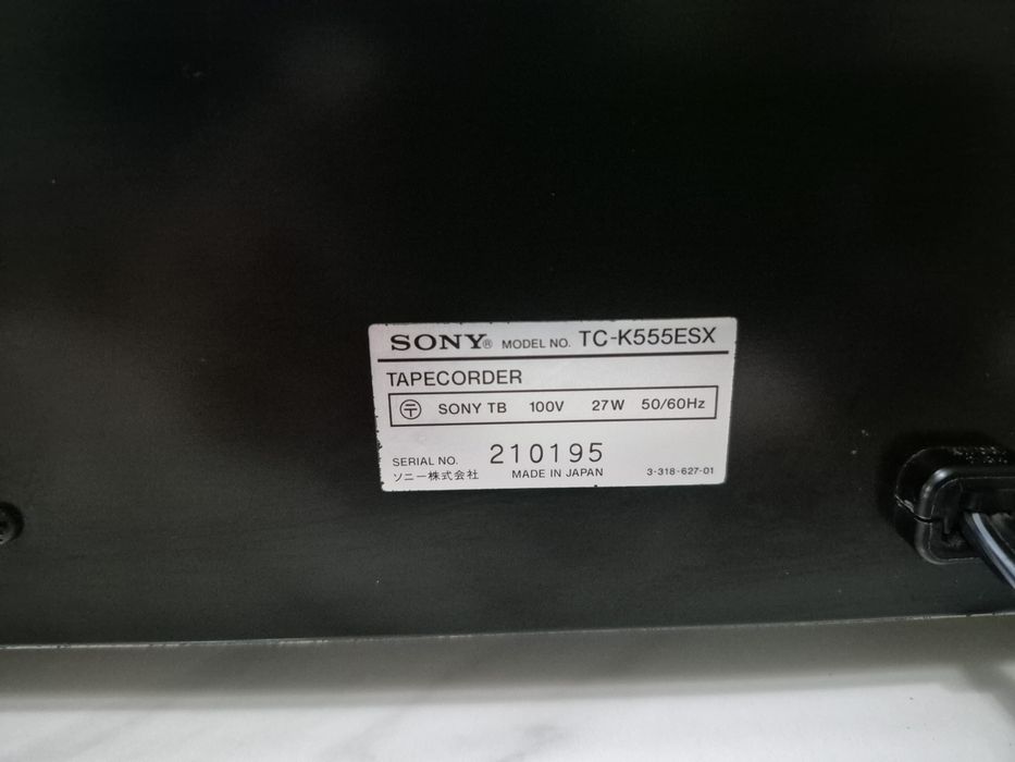 Кассетная дека Sony  TC 555 EsX