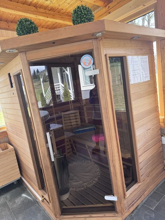 Vand set sauna  si ciubar din fibra de sticla
