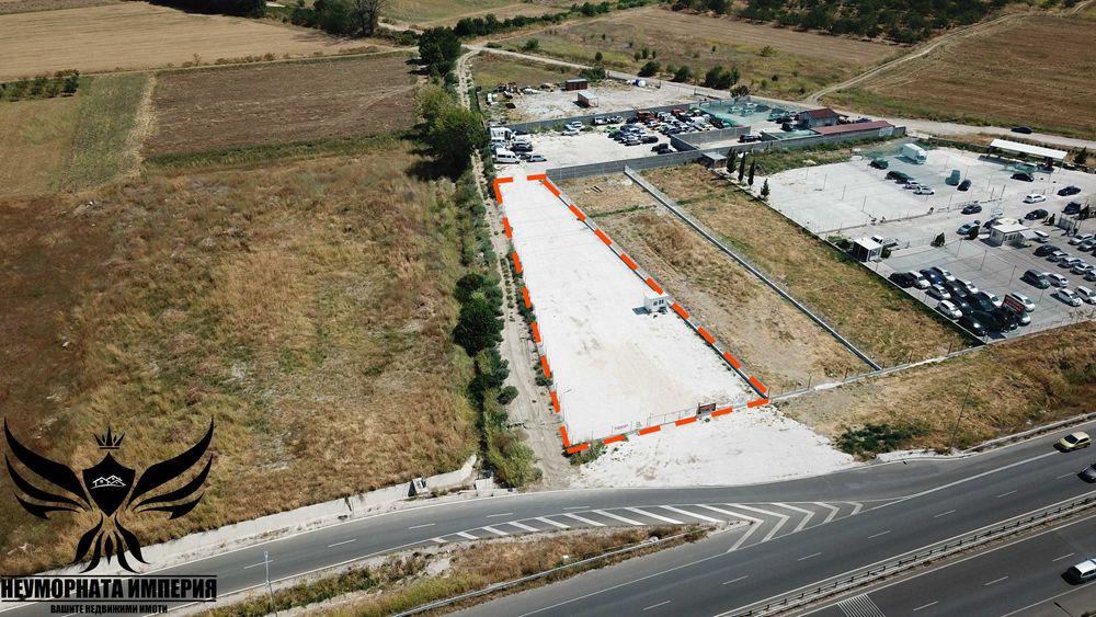 Под наем земя, парцел, автосалон, паркинг 1600кв. в гр.Асеновград