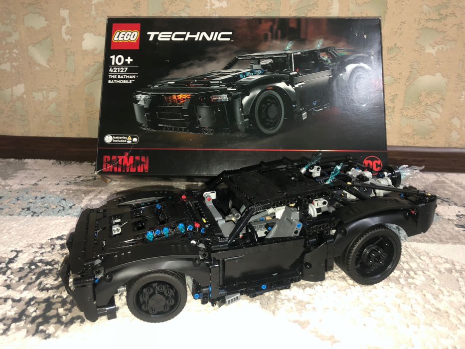LEGO TECHNIC бэтмен бэтмобиль