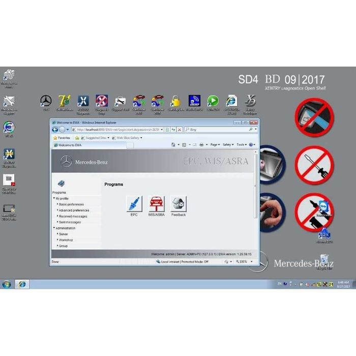 Диагностика за Мерцедес – STAR DIAGNOSIS SD CONNECT С4 Wi-Fi