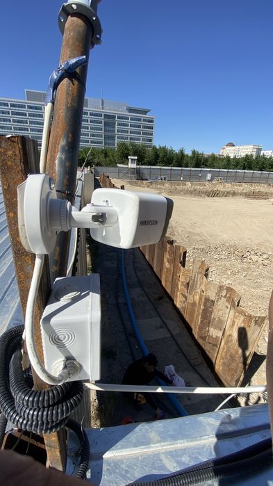 Установка камера видеонаблюдение