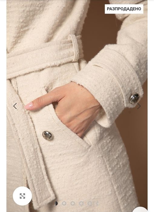 Палто „CLOUD CREAM“ от Iv Style boutique
