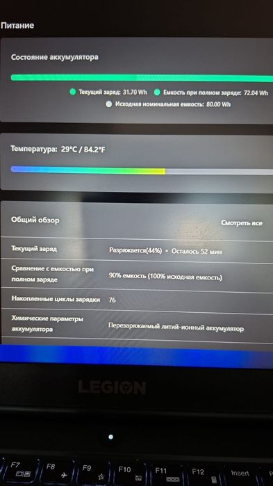 Ноутбук lenovo legion 5