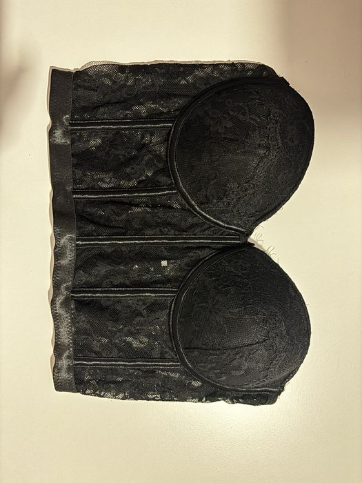 Черен Дантелен Корсет