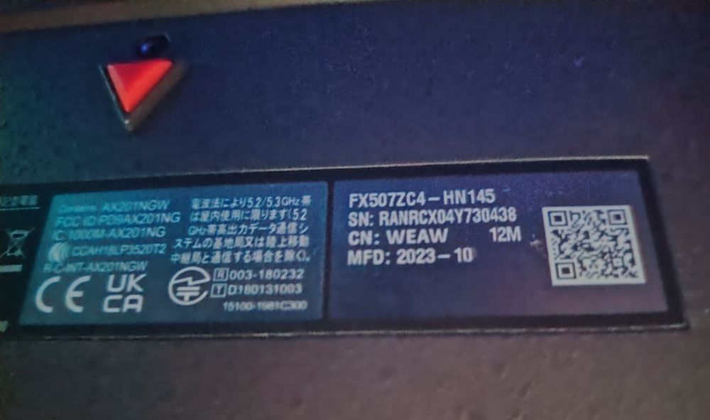 Ноутбук ASUS TUF Gaming F15