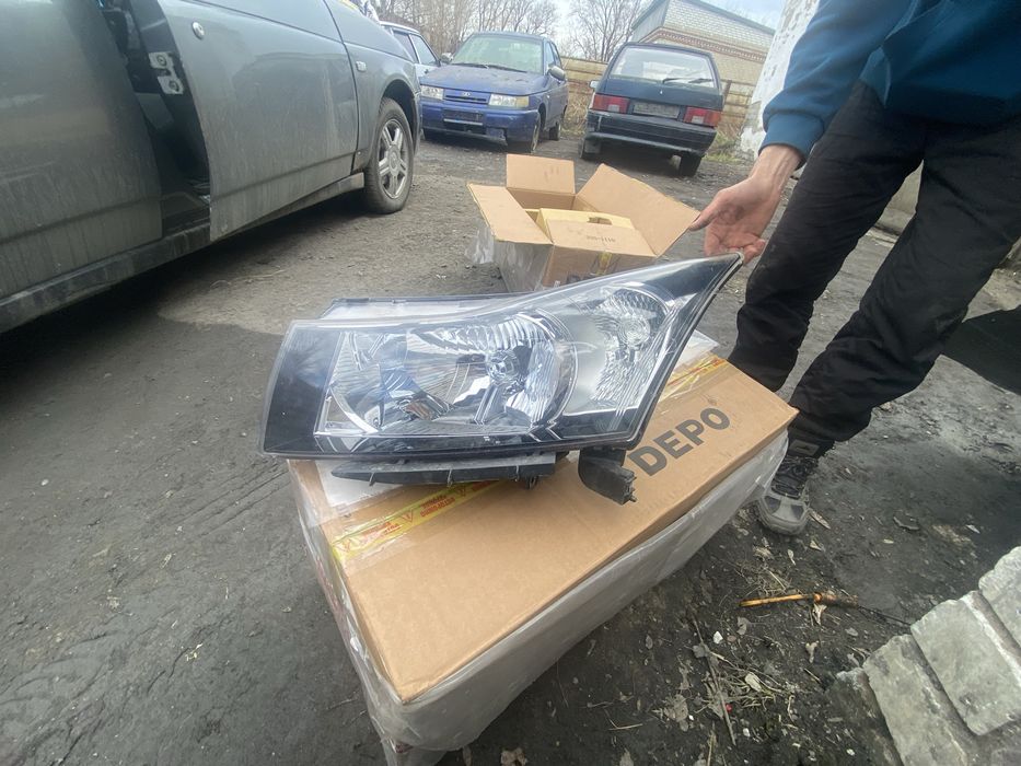 Фары на шеврале круз