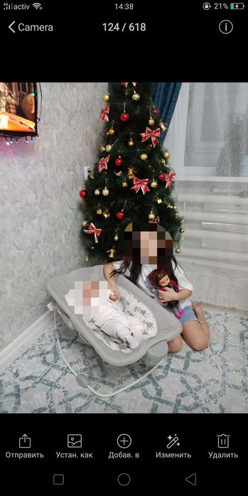 Детская манеж-кровать joie