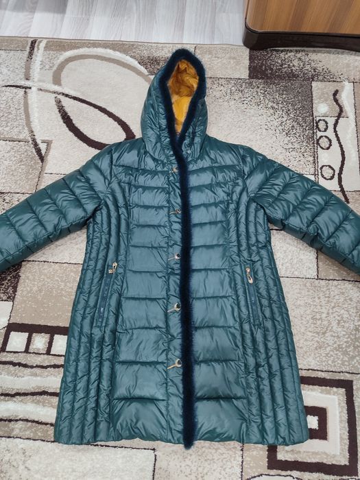 Зимний плащ-куртка продажа