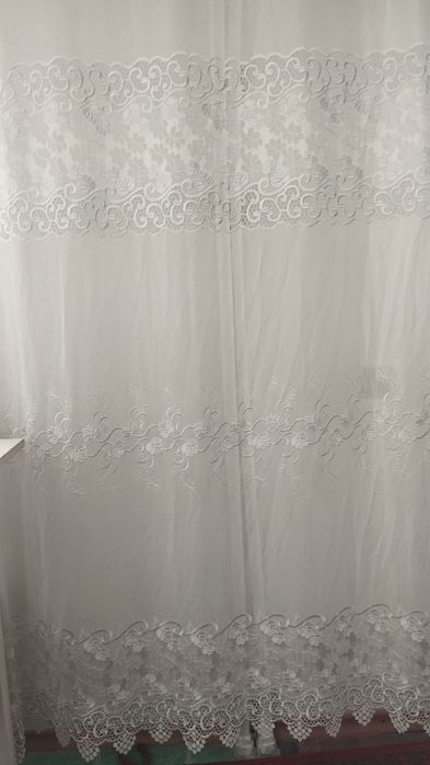 Продам тюль белого цвета