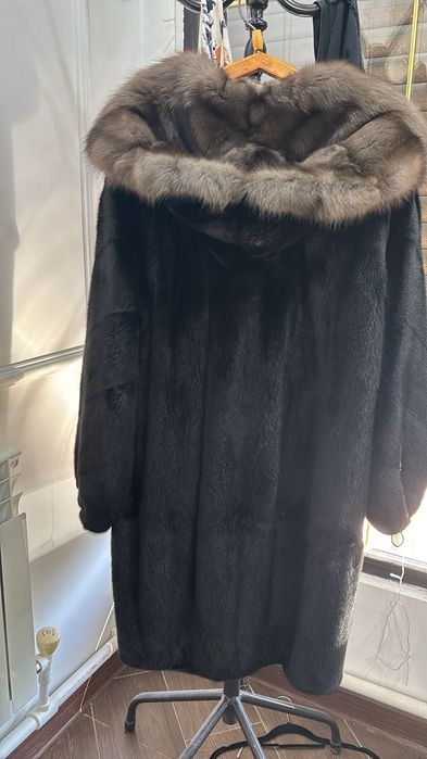 Шуба норковая бу