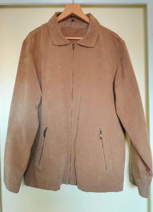 Велурено яке кафяво