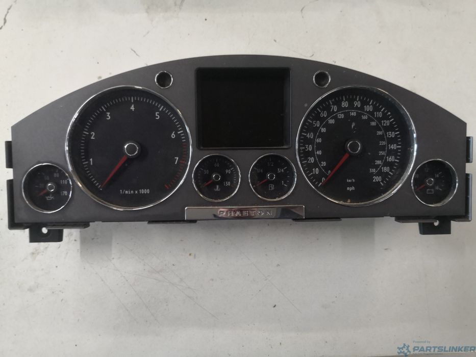 Ceasuri Bord Volkswagen Phaeton (3D_) [ 2002 - 2016 ]