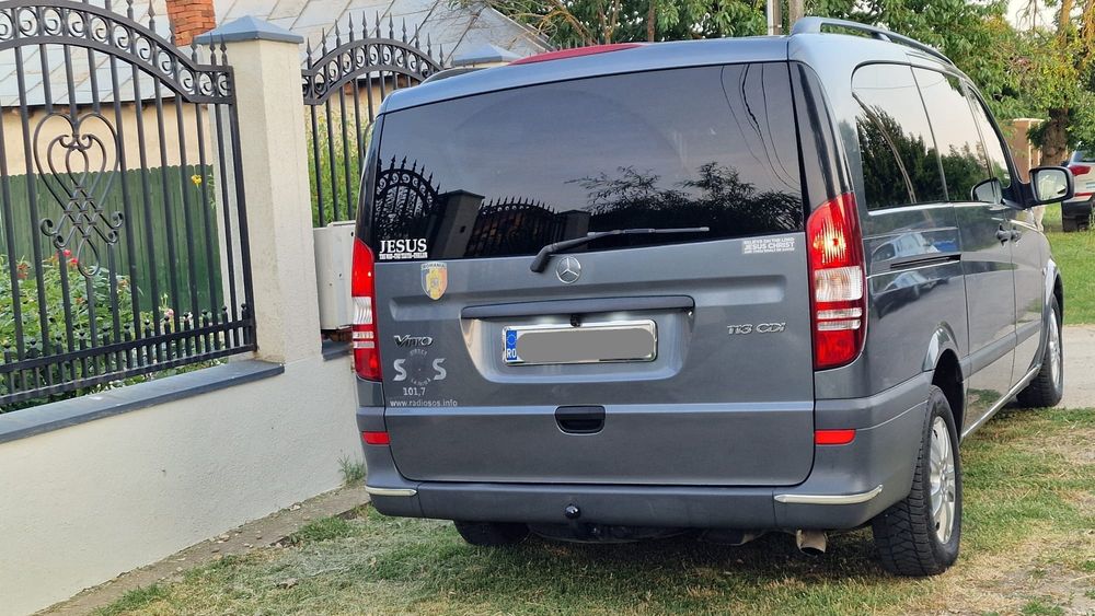 Mercedes-Benz Vito 113 CDI • 2.2 Diesel • Automat • 9 locuri • 2011 Varianta lung