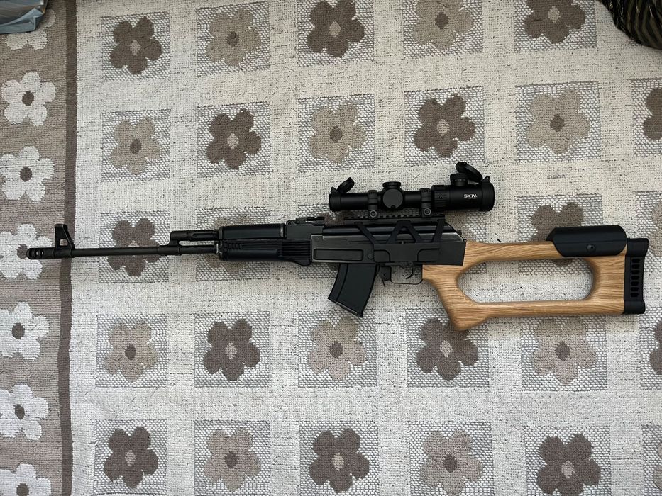 Приклад за фрезована цевна кутия SLR AK платформа