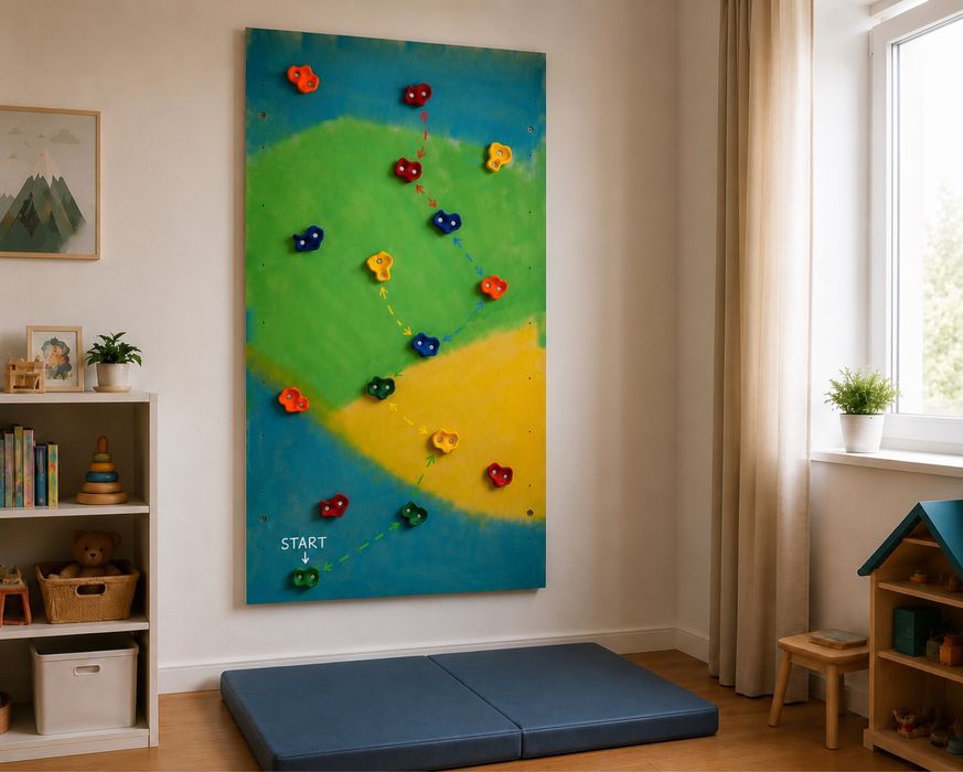 Perete de catarat pentru copii | 200x100 cm | Fabricat manual