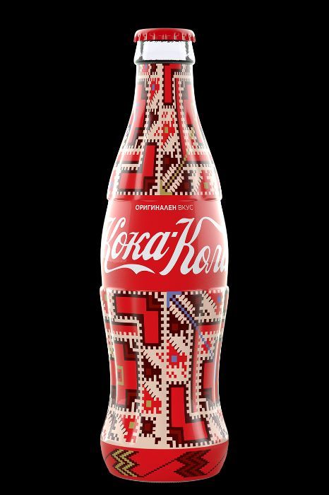 Кока кола бутилки с шевици/Coca cola 0,250ml.