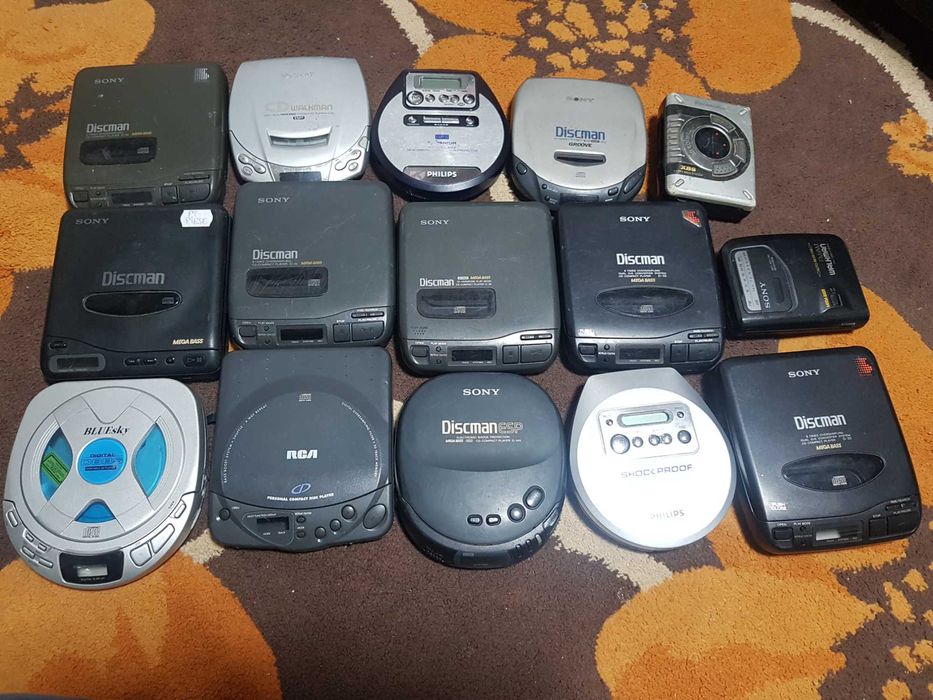 walkman discman colectie