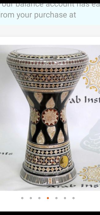 Darbuka/Дарбука Gawharet El Fan. 23СМ. ОРИГИНАЛ! ОТ ArabInstrument.com