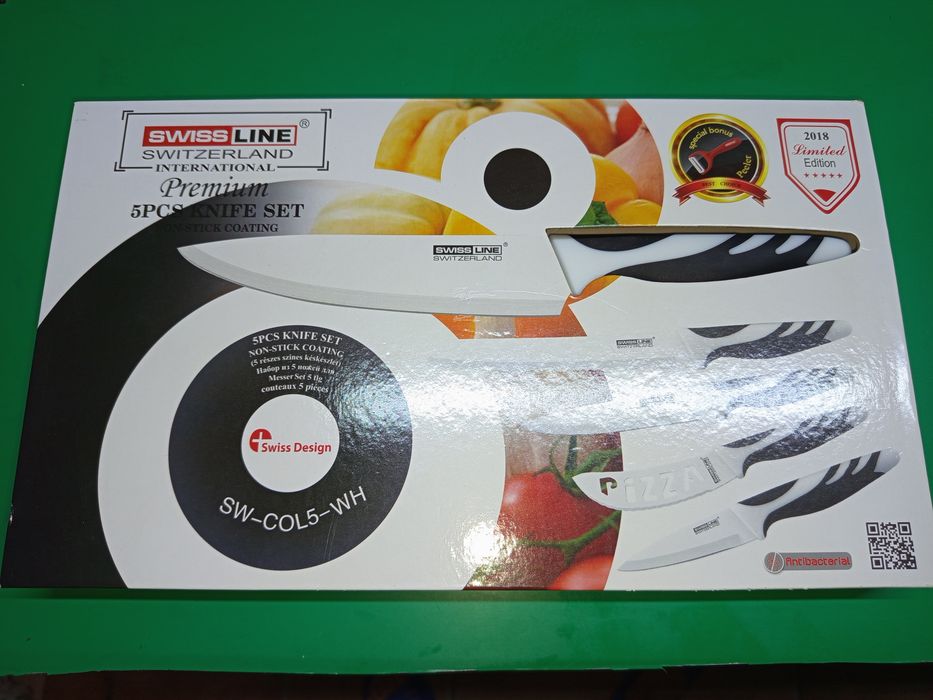 Set cuțite bucătărie Swiss Line noi la cutie