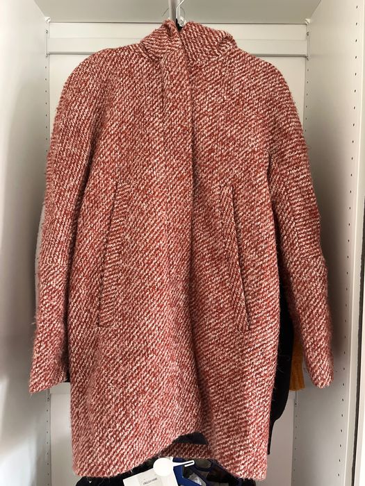 Вълнено зимно палто