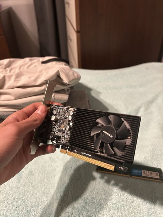 Видео карта GT 1030 и 8 gb ddr4 ram