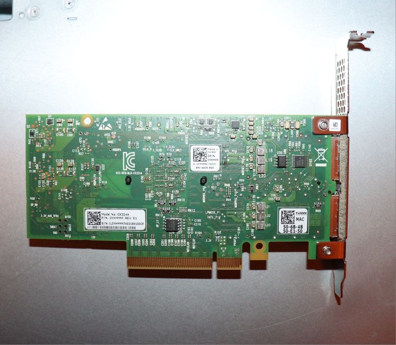 Placa Retea Mellanox ConnectX-3 CX324A Dual Port 40GbE QSFP+  0YHMMM