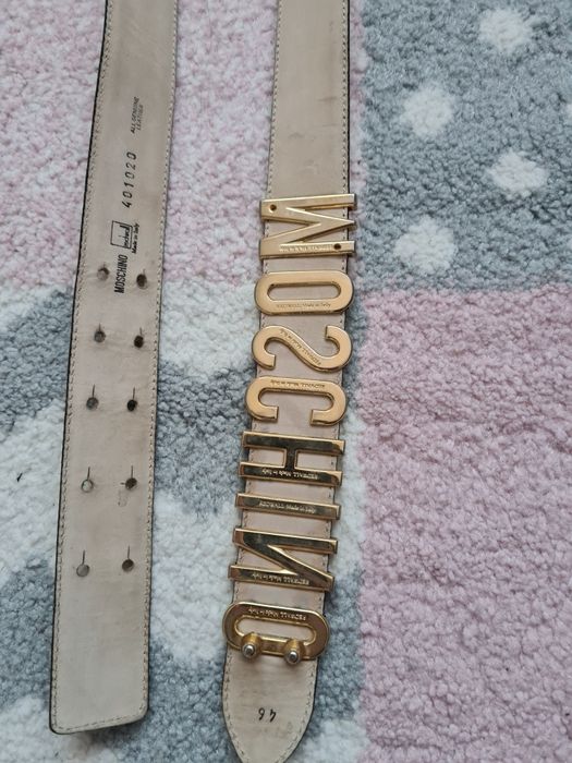 Curea din piele Moschino S