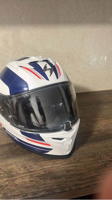 Casca moto scorpion exo 520 air bluetooth!