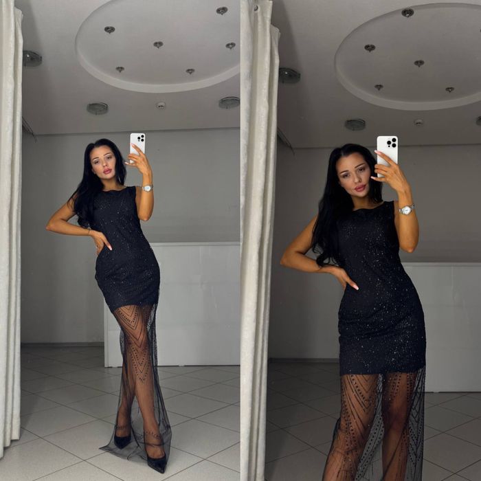 Официална  блестяща рокля