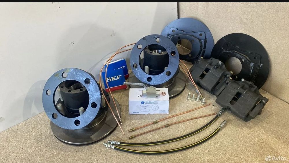 задние дисковые тормоза на Газель