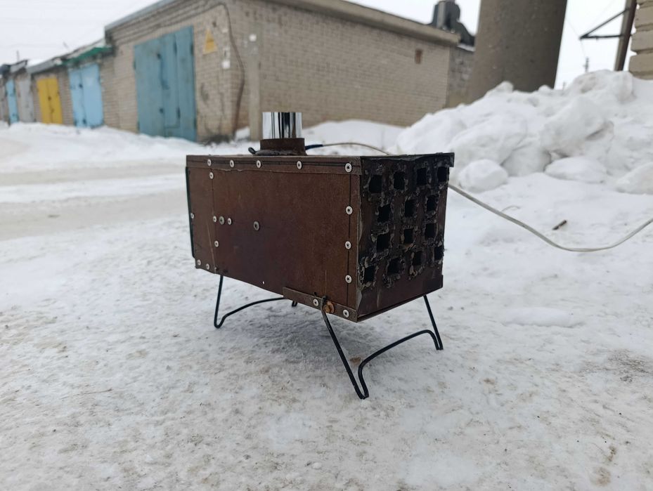 Теплообменник в палатку