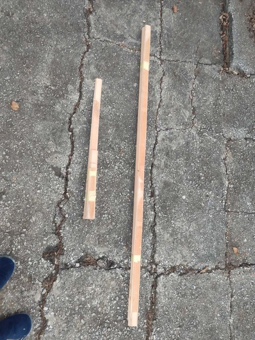 Дървени первази за под/таван