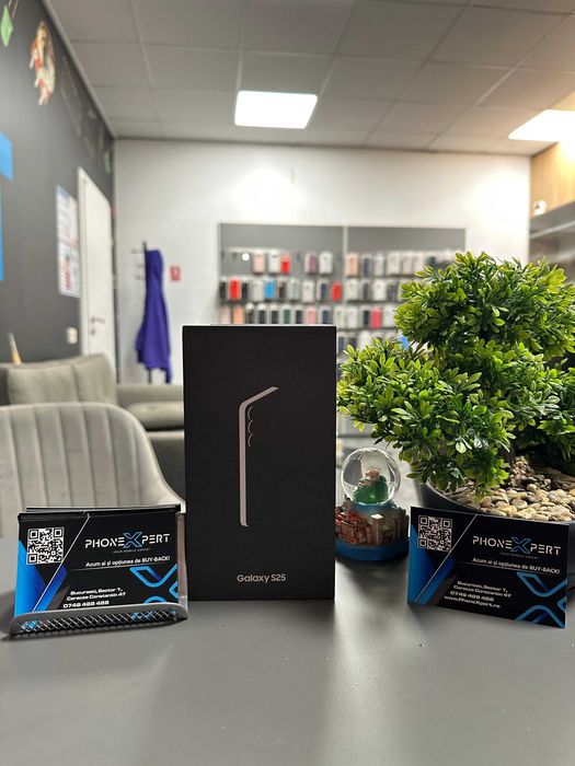 Samsung Galaxy S25 128GB Culoare Navy - NOU CU GARANTIE