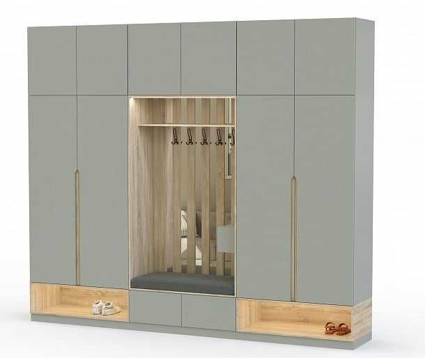 Шкаф в прихожей на заказ и готовые дизайны! Прихожая, Мебель на заказ!