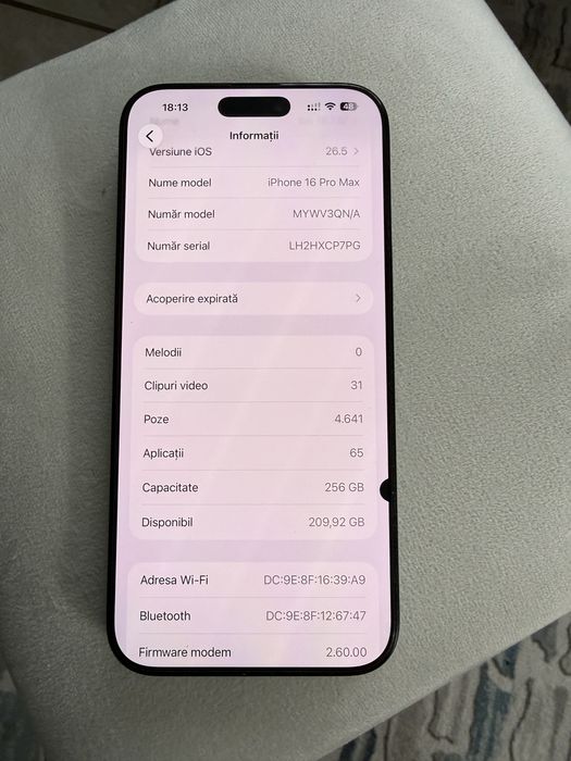 Iphone 16 pro max black