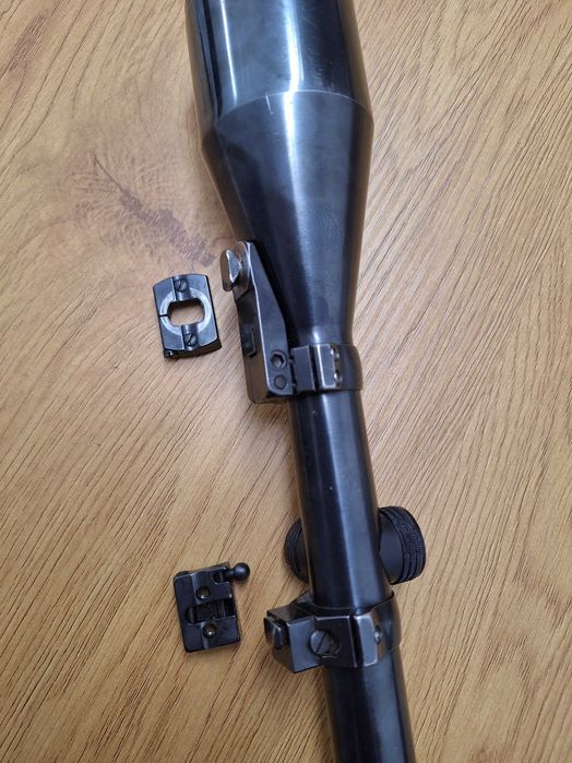 Lunetă Kahles Wien Helia-Super 8x56 cu montură și inele EAW