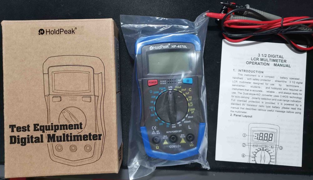 Punte RLC metru meter HoldPeak HP-4070L