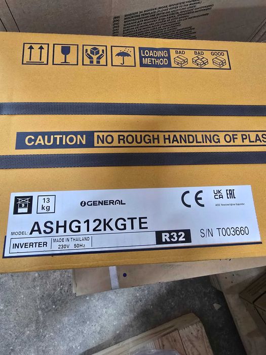 Инверторен климатик General Fujitsu ASHG12KGTEК