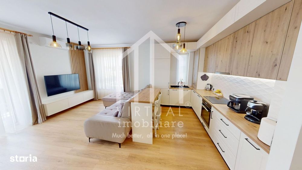 Apartament cu 4 camere, 87mp utili+balcon (6mp), 2 parcari, etaj 1/4 — fotografia 2
