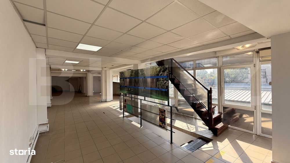 Spatiu comercial P + E + M, 308 mp utili, zona Medicina Veche