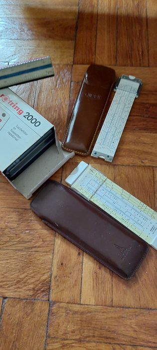 Rotring 2000 nou 2 Rigle calcul, Rigla triangulara