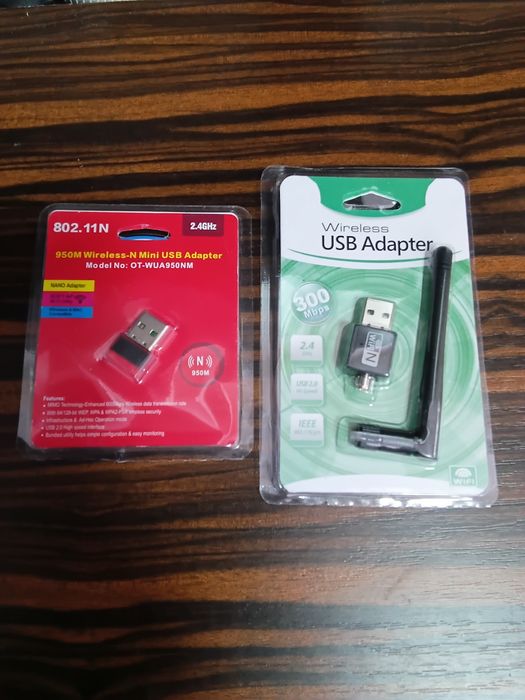 Вайфай адаптер приёмник Wi-Fi usb с диском в комплекте